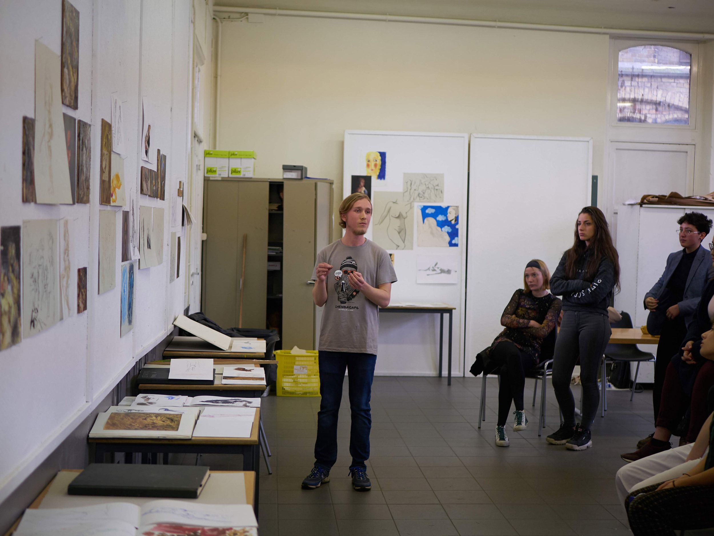 Institut Saint-Luc Tournai Belgique école artistique gratuite dès 12 ans